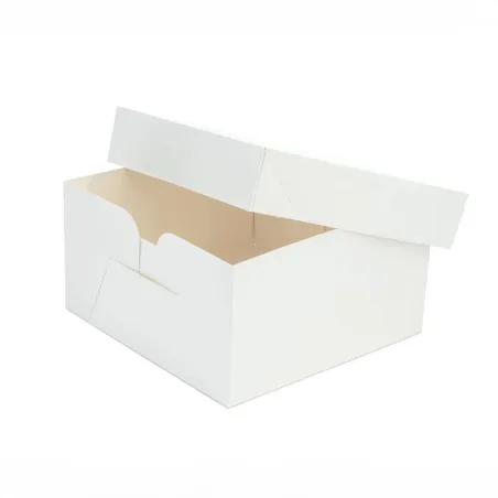 Scatola per dolci bianca 25,4 x 25,4 x 25,4 cm