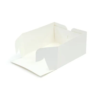 Weisse Tortenschachtel 25.4 x 25.4 x 25.4 cm