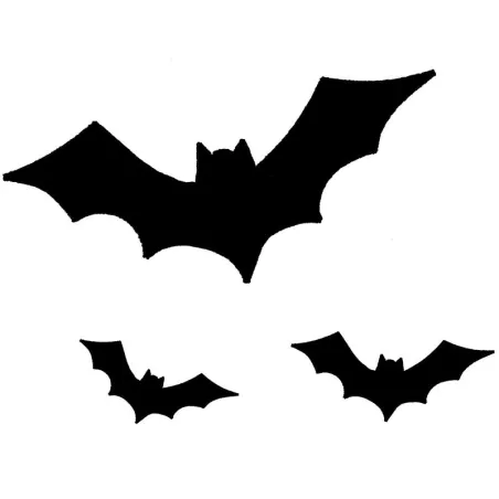 Cappuccino stencils Halloween, 4 pieces