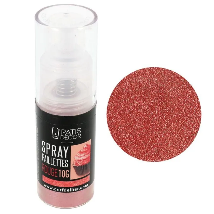 Glitzerspray Rot, 10 g
