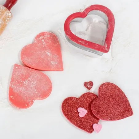 Glitter spray red, 10 g