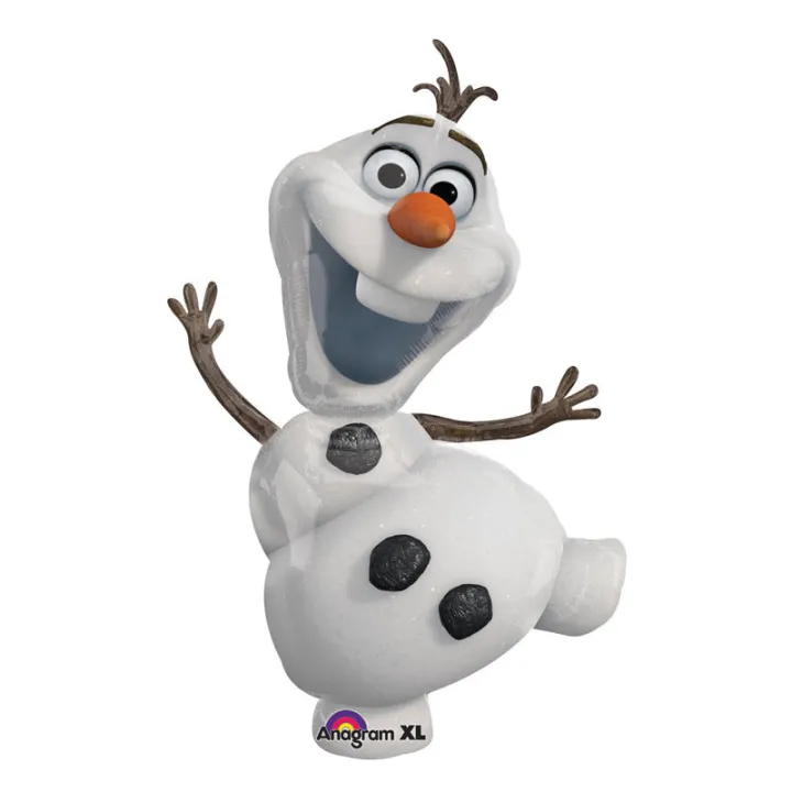 Folienballon Olaf von Frozen, 58 x 104 cm