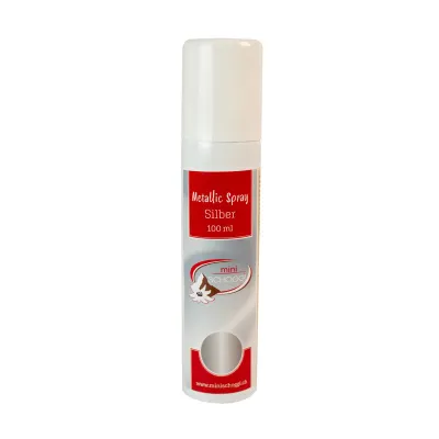 Metallic Spray Silber, 100 ml