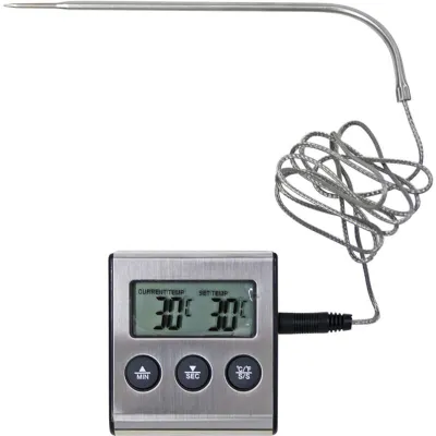 Digitaler Einstichthermometer, 14 cm