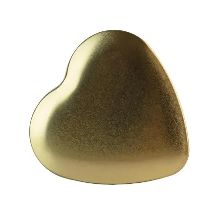 Scatola per biscotti con cuore d'oro, 123 x 120 x 30 mm