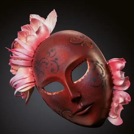 Maschera con stampo per cioccolato