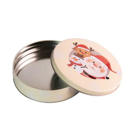 Cookie tin winter greetings Ø 180 x 40 mm