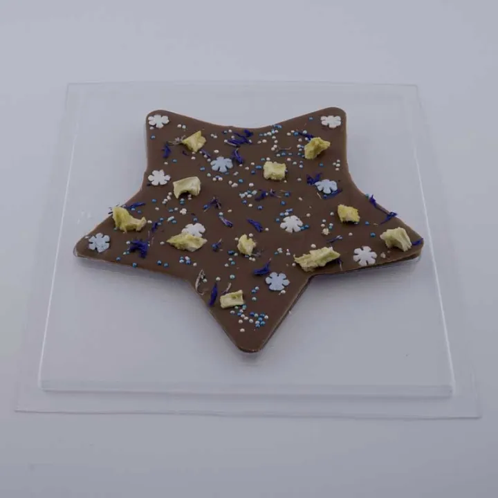 Chocolate bar mold star
