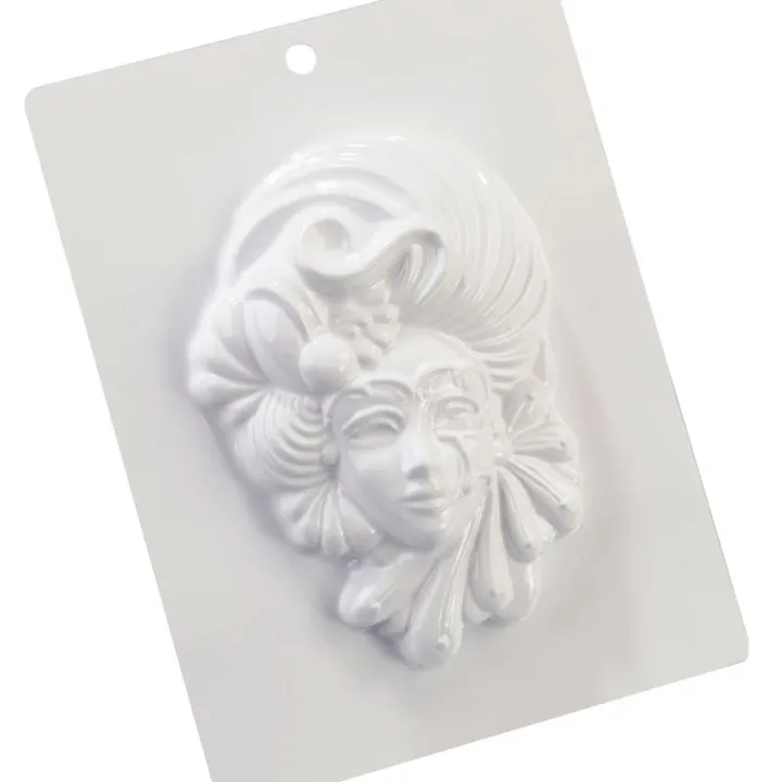 Chocolate mold Lady Mask