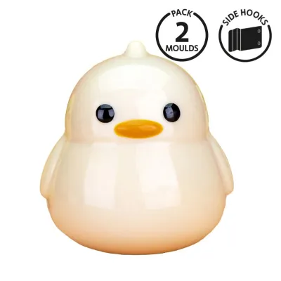 Moule à chocolat 3D Poussin Charlie, 6 pièces