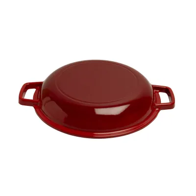 Gusseisen Brotbacktopf Set mit 2in1 Deckel, Ø 26 cm