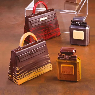 Chocolate mold perfume, 4 pieces