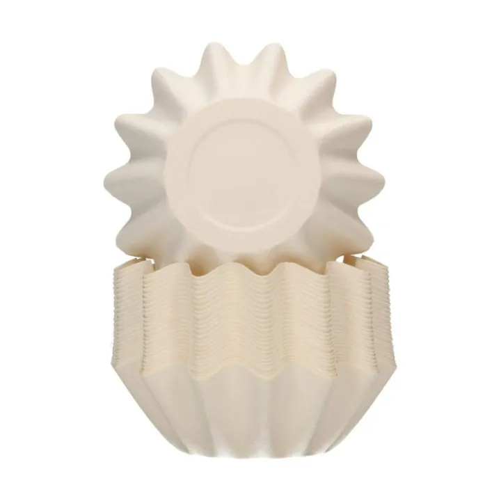 Cupcakes Förmchen Bloom Weiss, 48 Stück