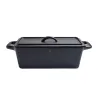 Cast iron pot set for bread, square, 28 x 12 cm