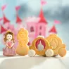 Set de gaufrage et d'emporte-pièce Princesse et carrosse, 2 pièces
