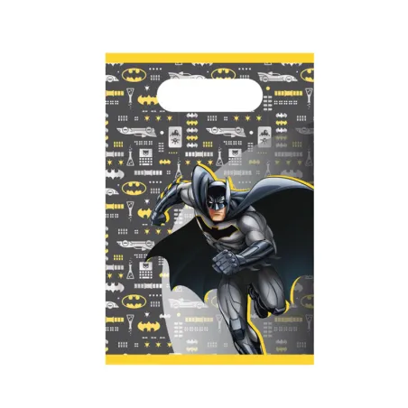 Sacchetti regalo Batman 15,8 x 23,6 cm, 8 pezzi