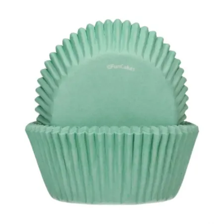 FunCakes cupcake baking cups mint green, 48 pieces