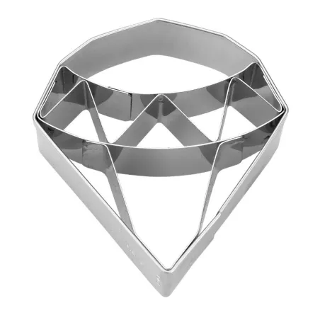 Diamond cookie cutter