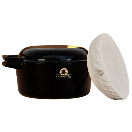 Enameled cast iron pot set for bread, Ø 26 cm