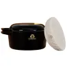 Gusseisentopf-Set emailliert für Brot, Ø 26 cm