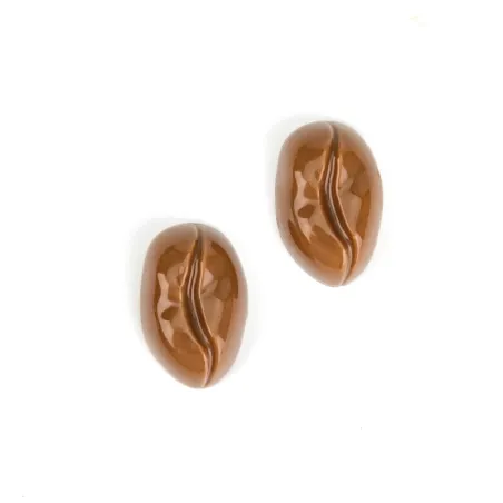 Praline mold lifelike coffee beans, 24 pieces