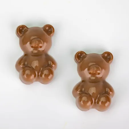 Praline mold bear, 20 pieces