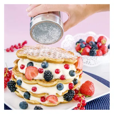 Powdered sugar shaker