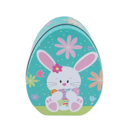 Coniglietto in latta per uova di Pasqua, 113 x 90 x 45 mm