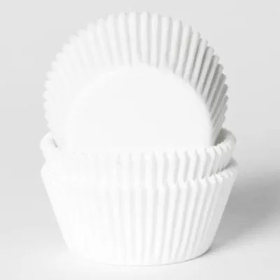 Muffinförmchen weiss, 50 Stück