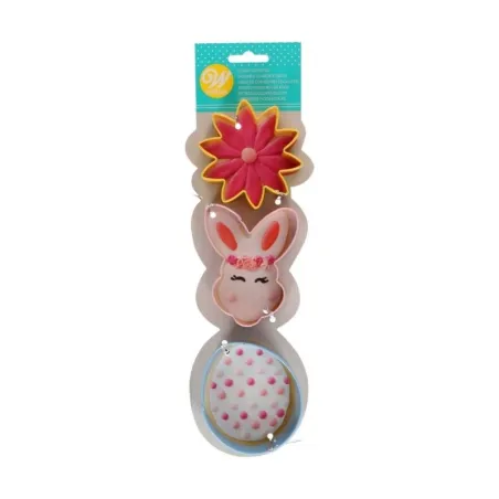 Set di tagliabiscotti pasquali Wilton, 3 pezzi