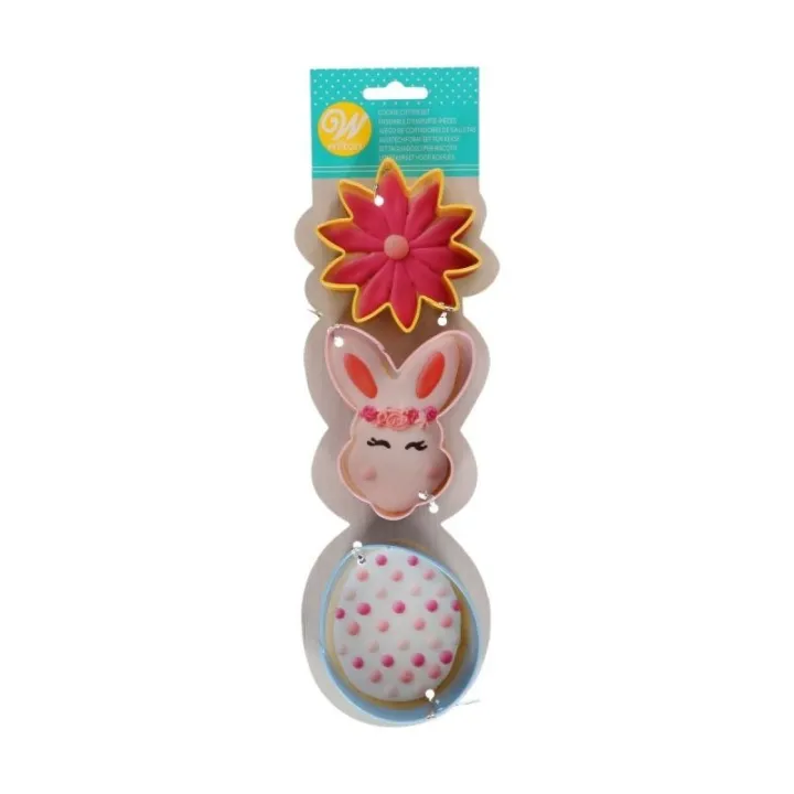 Wilton Easter cookie cutter set, 3 pieces