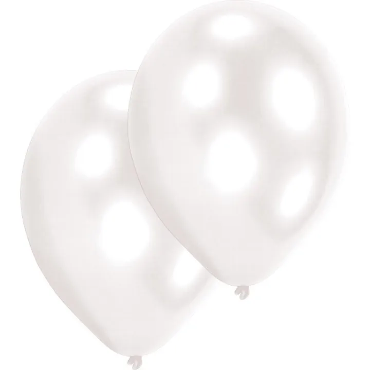 Palloncini bianchi, 10 pezzi