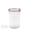 Bicchieri WECK da 160 ml con bordo rotondo da 60 mm, 12 pezzi incl. coperchi in vetro