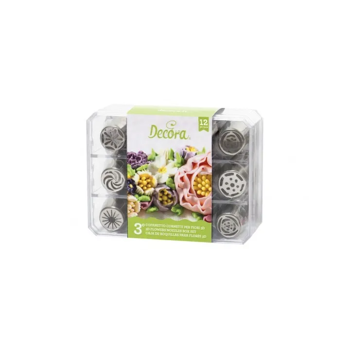 Set de tulle champ de tulipes 12 pièces