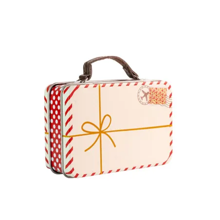 Mini valise en métal, 108 x 73 x 38 mm