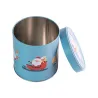 Biscottiera Babbo Natale e orso polare Ø 117 x 120 mm