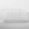 Chocolate mold bouquet of flowers, 24 pieces