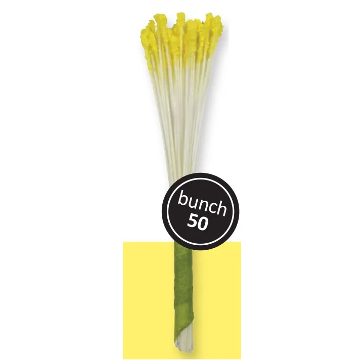 Gelbe Blütenpollen für Lilien, 50 Stück