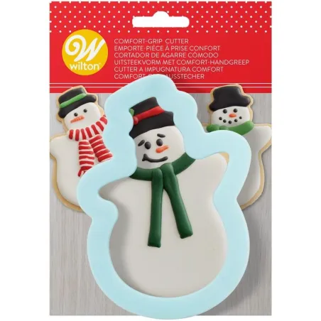 Wilton snowman cookie cutter, 9 x 13 cm
