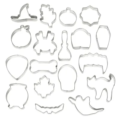 Wilton Ausstecher Set Halloween, 18-teilig