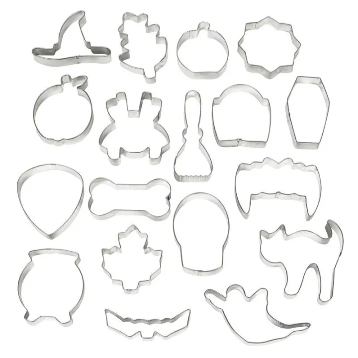 Wilton Ausstecher Set Halloween, 18-teilig