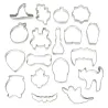 Wilton Halloween cookie cutter set, 18 pieces