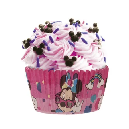Cupcakes molds Minnie Mouse, 25 pieces