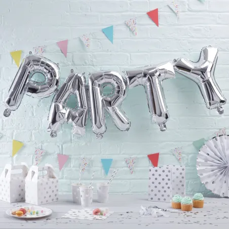 Ballon PARTY argent