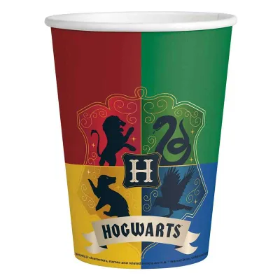 Trinkbecher Harry Potter 250 ml, 8 Stück