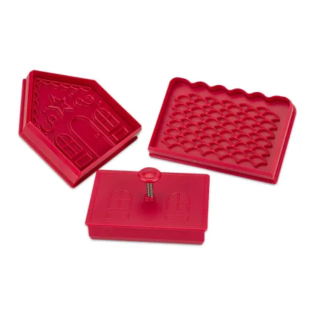 Set d'emporte-pièces Maison de biscuits, 3 pièces