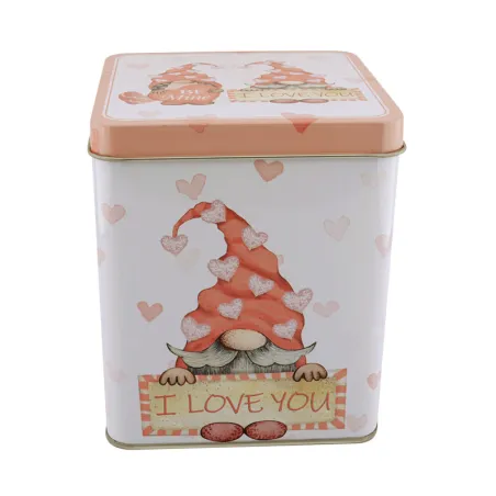 Love Be Mine cookie tin, 120 x 120 x 145 mm