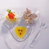 Container for 30ml appetizers or desserts, 25 pieces