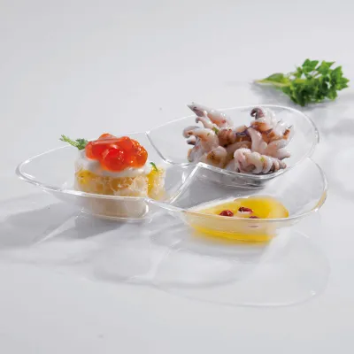Container for 30ml appetizers or desserts, 25 pieces