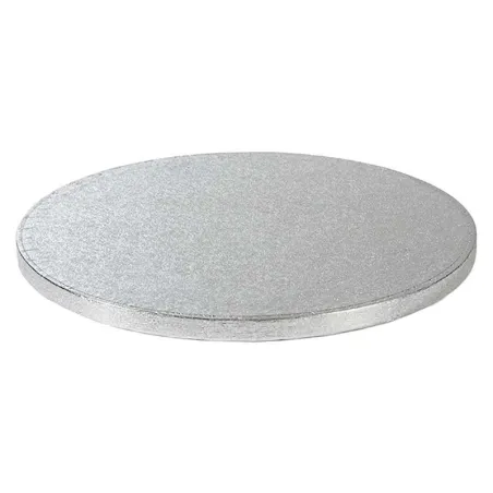 Piatto torta rotondo Ø 40 cm, argento